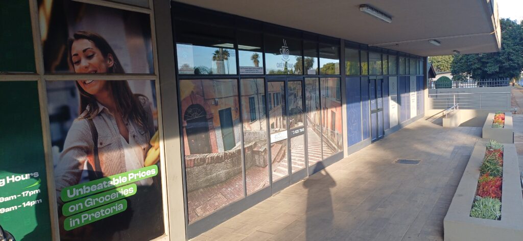 Shopfront sideview